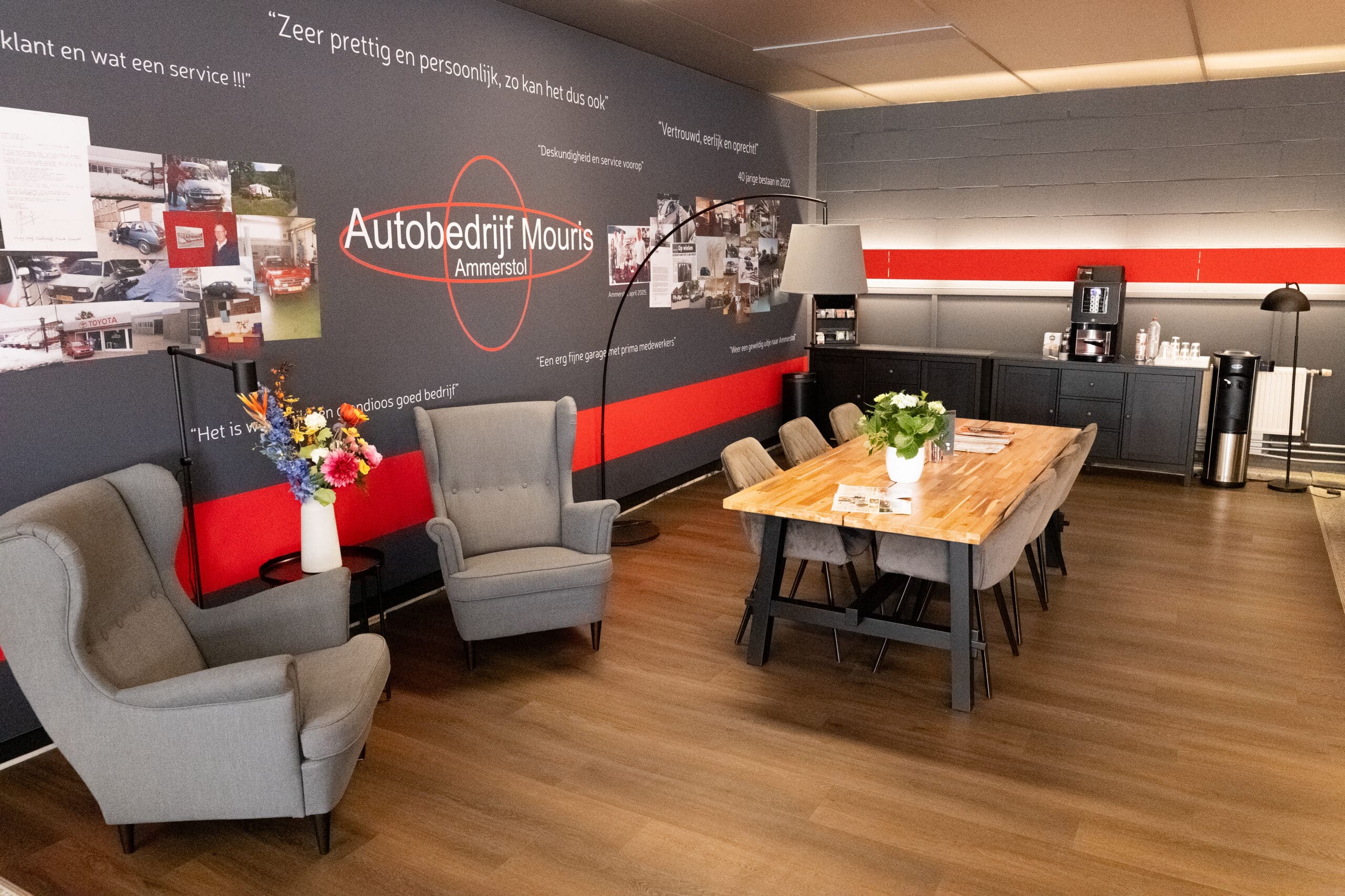 Interieur Autobedrijf Mouris